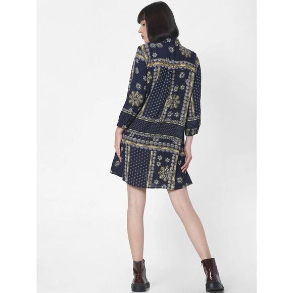 Only ASOS Paisley Button Shirt Dress Size 6 - Picture 3 of 9